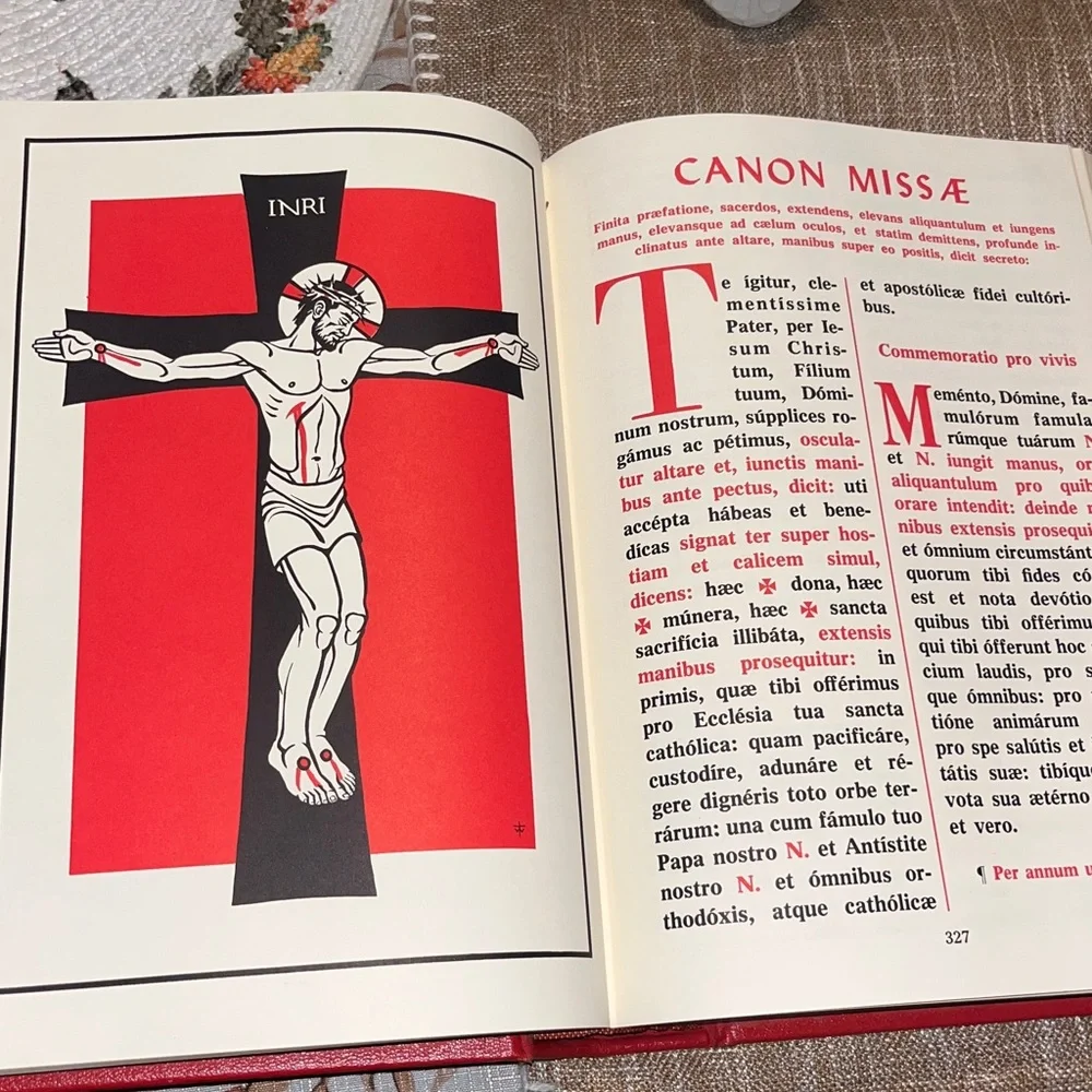 Vintage America roman missal